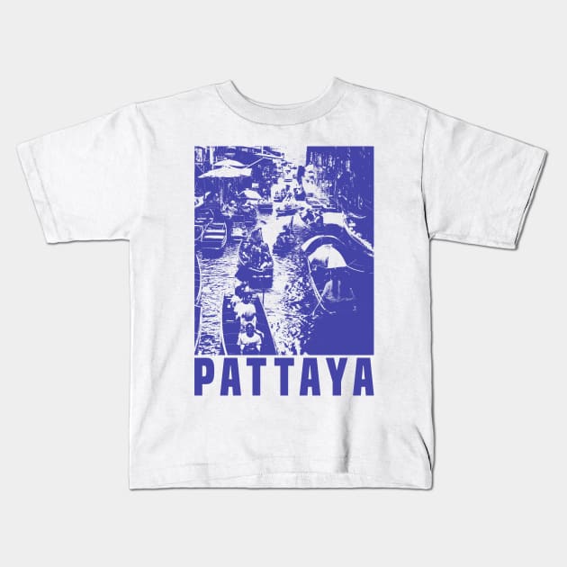 Pattaya Kids T-Shirt by Den Vector